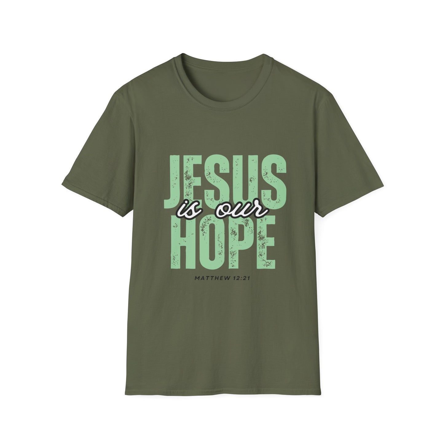 Jesus Is Our Hope T-Shirt — Christian Faith Tee