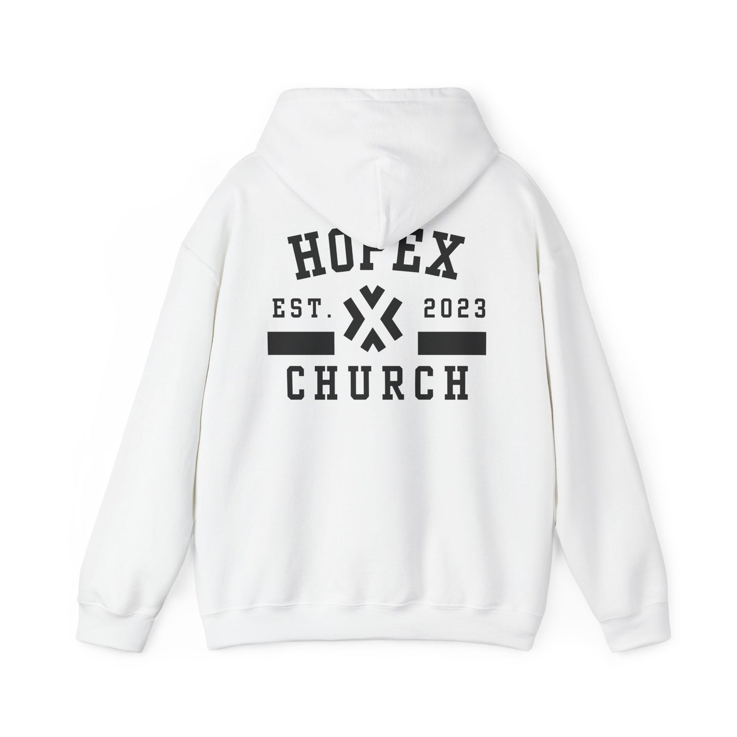 HopeX Church Hoodie — Est. 2023 Logo Pullover