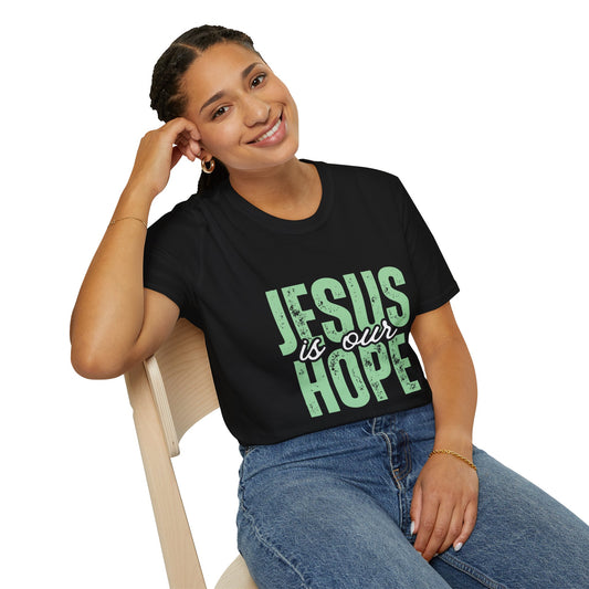 Jesus Is Our Hope T-Shirt — Christian Faith Tee